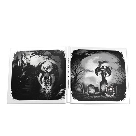 HOUSE OF GLOOM LYRIC BOOK WITH ORIGINAL ART