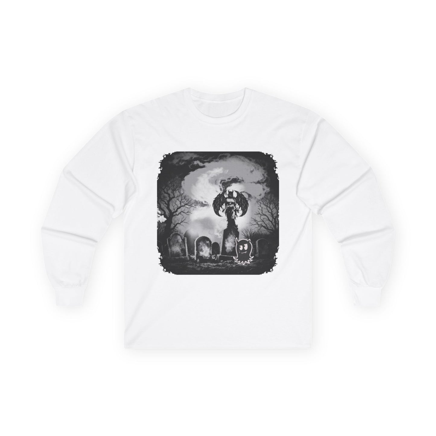 GLOOM UNIT - HOUSE OF GLOOM COVER LONG SLEVE TEE - BACK