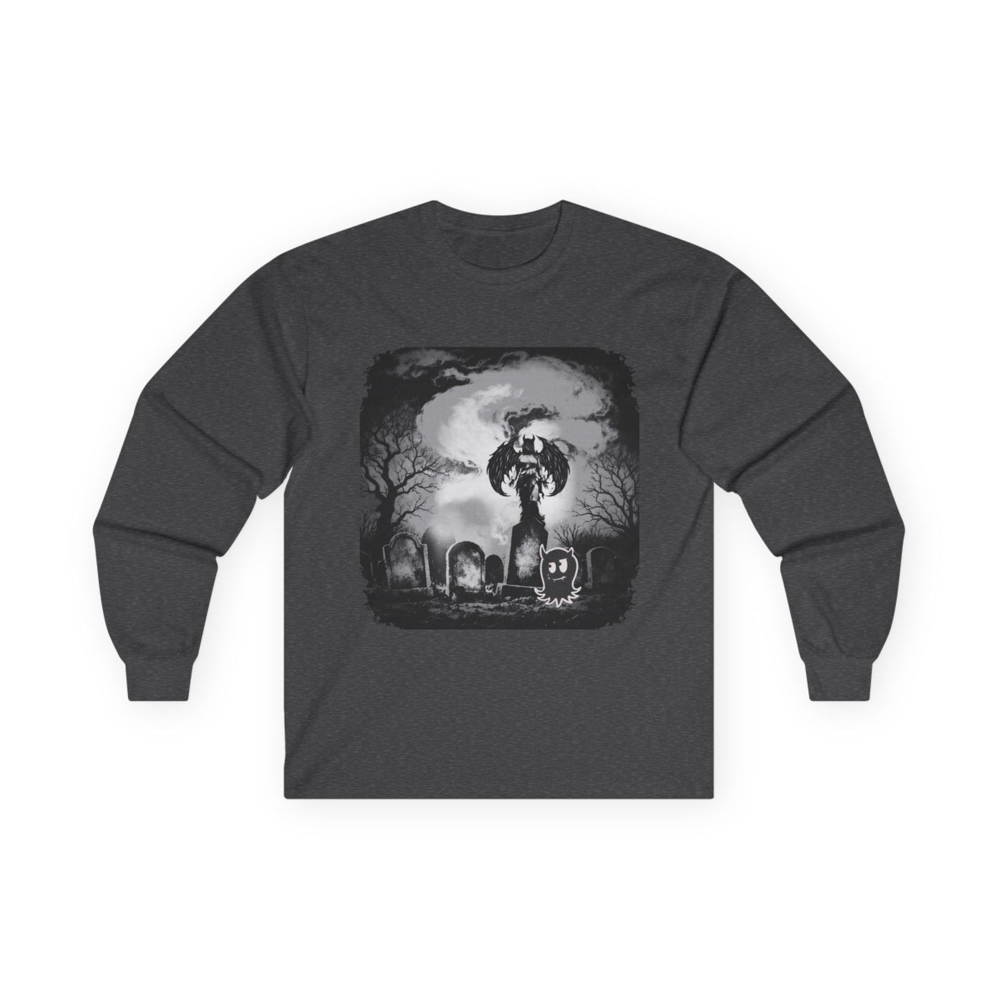 GLOOM UNIT - HOUSE OF GLOOM COVER LONG SLEVE TEE - BACK