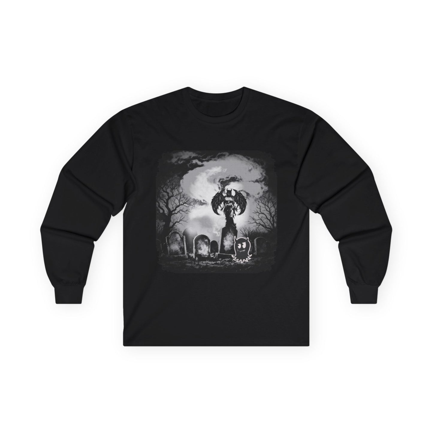 GLOOM UNIT - HOUSE OF GLOOM COVER LONG SLEVE TEE - BACK