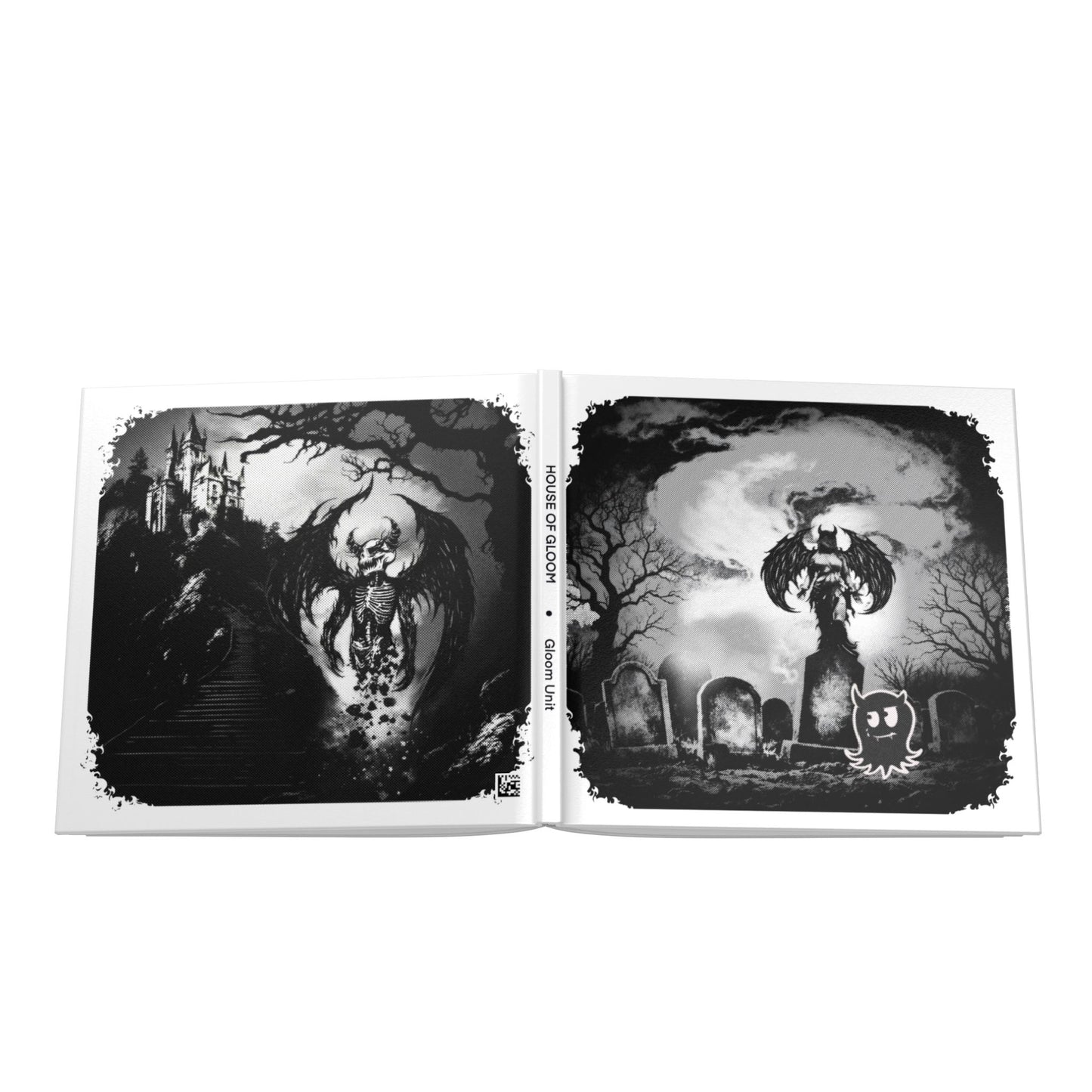 HOUSE OF GLOOM LYRIC BOOK WITH ORIGINAL ART